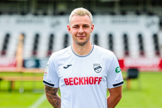 Niko Kijewski; SC Verl; 3.Liga, Porträttermin 2025 2026 GER, Porträttermin SC Verl, Fussball, 3. Liga, Spielzeit 2025 2026, 16.07.2025 GER, Porträttermin SC Verl, Fussball, 3. Liga, Spielzeit 2025 2026, 16.07.2025 Verl Copyright: xEibner-Pressefoto JanxRollingerx EP_JSK