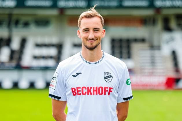 Michel Stoecker; SC Verl; 3.Liga, Porträttermin 2025 2026 GER, Porträttermin SC Verl, Fussball, 3. Liga, Spielzeit 2025 2026, 16.07.2025 GER, Porträttermin SC Verl, Fussball, 3. Liga, Spielzeit 2025 2026, 16.07.2025 Verl Copyright: xEibner-Pressefoto JanxRollingerx EP_JSK