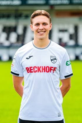 Fabian Wessig; SC Verl; 3.Liga, Porträttermin 2025 2026 GER, Porträttermin SC Verl, Fussball, 3. Liga, Spielzeit 2025 2026, 16.07.2025 GER, Porträttermin SC Verl, Fussball, 3. Liga, Spielzeit 2025 2026, 16.07.2025 Verl Copyright: xEibner-Pressefoto JanxRollingerx EP_JSK