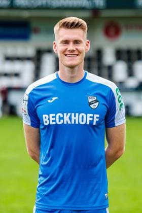 Philipp Schulze; SC Verl; 3.Liga, Porträttermin 2025 2026 GER, Porträttermin SC Verl, Fussball, 3. Liga, Spielzeit 2025 2026, 16.07.2025 GER, Porträttermin SC Verl, Fussball, 3. Liga, Spielzeit 2025 2026, 16.07.2025 Verl Copyright: xEibner-Pressefoto JanxRollingerx EP_JSK