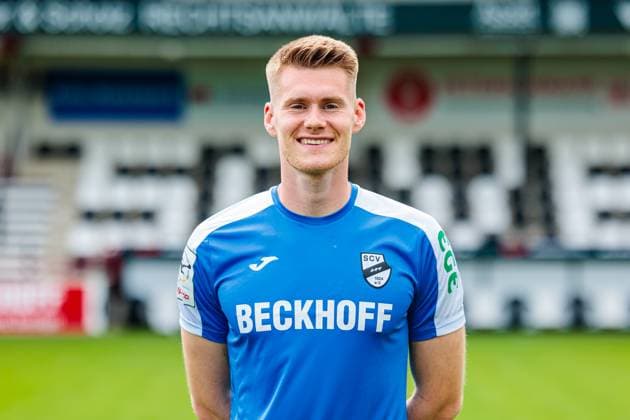 Philipp Schulze; SC Verl; 3.Liga, Porträttermin 2025 2026 GER, Porträttermin SC Verl, Fussball, 3. Liga, Spielzeit 2025 2026, 16.07.2025 GER, Porträttermin SC Verl, Fussball, 3. Liga, Spielzeit 2025 2026, 16.07.2025 Verl Copyright: xEibner-Pressefoto JanxRollingerx EP_JSK