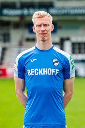 Fabian Pekruhl; SC Verl; 3.Liga, Porträttermin 2025 2026 GER, Porträttermin SC Verl, Fussball, 3. Liga, Spielzeit 2025 2026, 16.07.2025 GER, Porträttermin SC Verl, Fussball, 3. Liga, Spielzeit 2025 2026, 16.07.2025 Verl Copyright: xEibner-Pressefoto JanxRollingerx EP_JSK