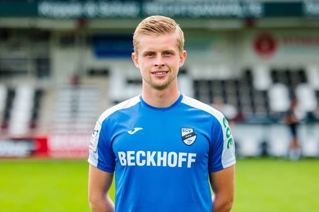 Marlon Zacharias; SC Verl; 3.Liga, Porträttermin 2025 2026 GER, Porträttermin SC Verl, Fussball, 3. Liga, Spielzeit 2025 2026, 16.07.2025 GER, Porträttermin SC Verl, Fussball, 3. Liga, Spielzeit 2025 2026, 16.07.2025 Verl Copyright: xEibner-Pressefoto JanxRollingerx EP_JSK