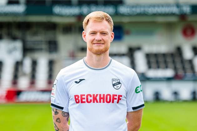 Jonas Arweiler; SC Verl; 3.Liga, Porträttermin 2025 2026 GER, Porträttermin SC Verl, Fussball, 3. Liga, Spielzeit 2025 2026, 16.07.2025 GER, Porträttermin SC Verl, Fussball, 3. Liga, Spielzeit 2025 2026, 16.07.2025 Verl Copyright: xEibner-Pressefoto JanxRollingerx EP_JSK