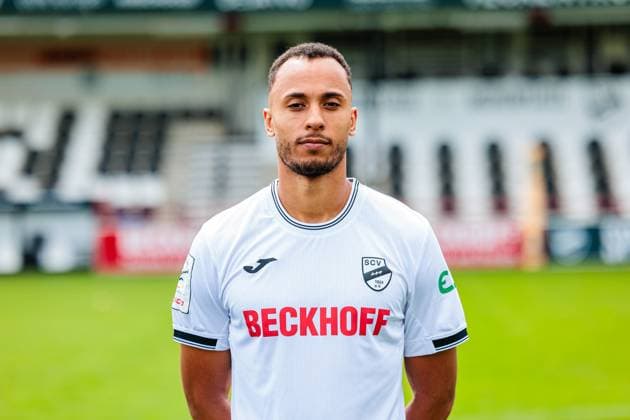 Tobias Knost; SC Verl; 3.Liga, Porträttermin 2025 2026 GER, Porträttermin SC Verl, Fussball, 3. Liga, Spielzeit 2025 2026, 16.07.2025 GER, Porträttermin SC Verl, Fussball, 3. Liga, Spielzeit 2025 2026, 16.07.2025 Verl Copyright: xEibner-Pressefoto JanxRollingerx EP_JSK