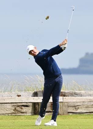 Rory McIlroy on the 6th Tee The Open Championship, Day Two, Golf, Royal Portrush Golf Club, Portrush, Northern Ireland, UK - 18 Jul 2025 EDITORIAL USE ONLY No use with unauthorised audio, video, data, fixture lists, club league logos or live services. Online in-match use limited to 120 images, no video emulation. No use in betting, games or single club league player publications. Copyright: xGreigxCowie Shutterstockx 15402506ah