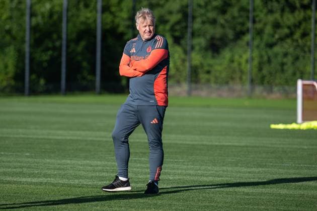 Kjetil Lone (Co-Trainer, FC Bayern Muenchen Frauen) FC Bayern Muenchen Frauen, Fussball, Google Pixel Frauen-Bundesliga, Trainingseinheit, Saison 2025 2026, 21.07.2025. (DFL DFB REGULATIONS PROHIBIT ANY USE OF PHOTOGRAPHS as IMAGE SEQUENCES and or QUASI-VIDEO). FC Bayern Muenchen Frauen, Fussball, Google Pixel Frauen-Bundesliga, Trainingseinheit, Saison 2025 2026, 21.07.2025. Muenchen Copyright: xEibner-Pressefoto HeikexFeinerx EP_HFR