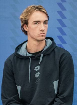 21.07.2025, Sportpark, Kitzbühel, AUT, ATP, Tennis Herren Tour, Generali Open Kitzbühel 2025, Pressekonferenz, im Bild Lukas Neumayer (AUT) Lukas Neumayer of Austria during a press conference, PK, Pressekonferenz of Austrian Tennis Federation ÖTV at the 2025 Generali Open Kitzbühel of the ATP Tour at the Sportpark in Kitzbühel, Austria on 2025 07 21. Expa Kitzbühel