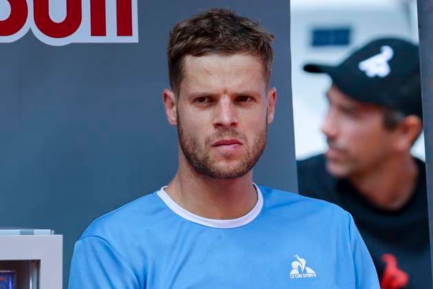 Yannick Hanfmann (Germany) schaut, ATP, Tennis Herren 250 Tournament, Generali Open Kitzbuhel, Tennisstadion am Kapserfeld am 22. July 2025 in Kitzbuehel, Österreich. (Foto von Marco Steinbrenner DeFodi Images) Yannick Hanfmann (Germany) looks on, ATP 250 Tournament, Generali Open Kitzbuhel, Tennis stadium at Kapserfeld, July 22, 2025 in Kitzbuehel, Austria. (Photo by Marco Steinbrenner DeFodi Images)