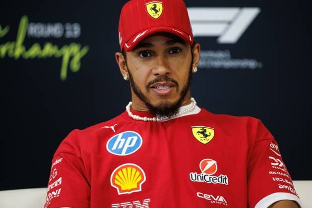 Lewis Hamilton (Scuderia Ferrari HP, 44), Grosser Preis von Belgien, Motorsport, Formel 1, Saison 2025, 24.07.2025 Grosser Preis von Belgien, Motorsport, Formel 1, Saison 2025, 24.07.2025 Copyright: xEibner-Pressefoto AlexanderxNeisx EP_ANS