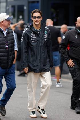 George Russell (Mercedes AMG Petronas Formula One Team, 63), Grosser Preis von Belgien, Motorsport, Formel 1, Saison 2025, 25.07.2025 Grosser Preis von Belgien, Motorsport, Formel 1, Saison 2025, 25.07.2025 Copyright: xEibner-Pressefoto AlexanderxNeisx EP_ANS
