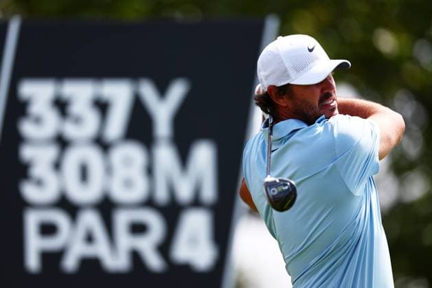 Brooks Koepka of USA. LIV Golf UK, Day One, Golf, JCB Golf & Country Club, Uttoxeter, UK - 25 Jul 2025Uttoxeter JCB Golf & Country Club United Kingdom EDITORIAL USE ONLY No use with unauthorised audio, video, data, fixture lists, club league logos or live services. Online in-match use limited to 120 images, no video emulation. No use in betting, games or single club league player publications. Copyright: xJamesxMarsh Shutterstockx 15410871be