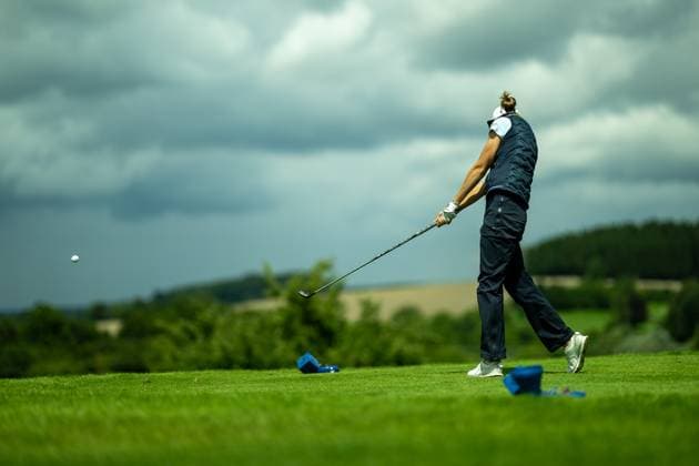 Emma Lucy Schulz-Hanßen (GC St. Leon-Rot), Abschlag 1. Loch, GER, 15. BWGV-INTERNATIONAL MATCHPLAY-TROPHY, Golf, Maedchen und Jungen, imt Golf, 26.-29.07.2025, GER, 15. BWGV-INTERNATIONAL MATCHPLAY-TROPHY, Golf, Maedchen und Jungen, imt Golf, 26.-29.07.2025 Wain Copyright: xEibner-Pressefotox EP_SWA