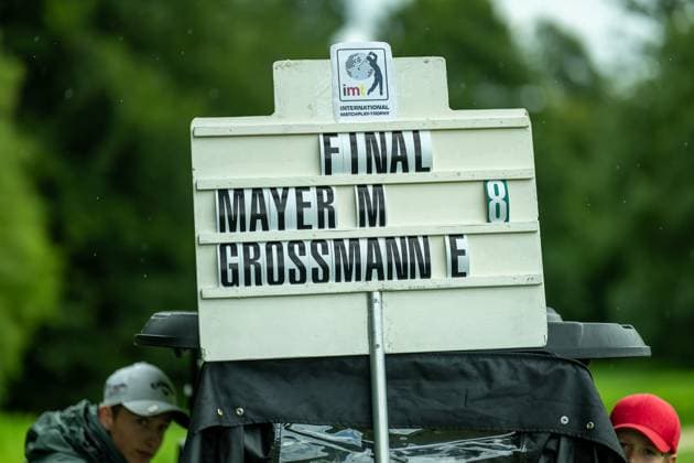 Michael Mayer (GC München Valley) gewinnt mit 8 auf, GER, 15. BWGV-INTERNATIONAL MATCHPLAY-TROPHY, Golf, Maedchen und Jungen, imt Golf, 26.-29.07.2025, GER, 15. BWGV-INTERNATIONAL MATCHPLAY-TROPHY, Golf, Maedchen und Jungen, imt Golf, 26.-29.07.2025 Wain Copyright: xEibner-Pressefotox EP_SWA