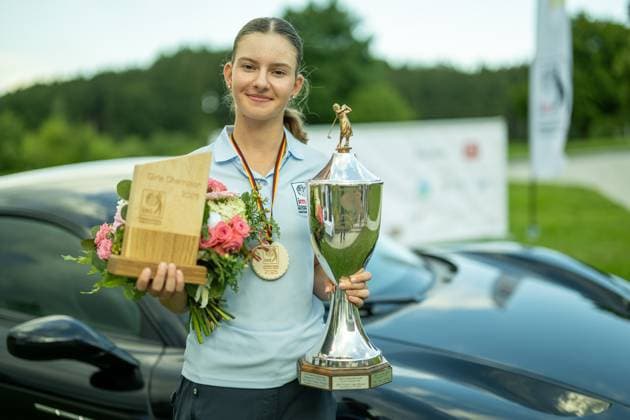 Emma Lucy Schulz-Hanßen (GC St. Leon-Rot) gewinnt, GER, 15. BWGV-INTERNATIONAL MATCHPLAY-TROPHY, Golf, Maedchen und Jungen, imt Golf, 26.-29.07.2025, GER, 15. BWGV-INTERNATIONAL MATCHPLAY-TROPHY, Golf, Maedchen und Jungen, imt Golf, 26.-29.07.2025 Wain Copyright: xEibner-Pressefotox EP_SWA