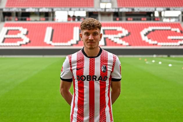 Philipp Treu (SC Freiburg, 29) GER, SC Freiburg, Fussball, 1. BL, Portraettermin 2025 2026, 30.07.2025 GER, SC Freiburg, Fussball, 1. BL, Portraettermin 2025 2026, 30.07.2025 Freiburg Copyright: xEibner-Pressefoto ThomasxHessx EP_THS