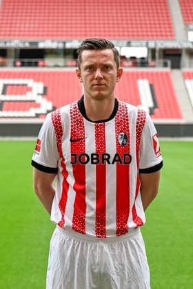 Michael Gregoritsch (SC Freiburg, 38) GER, SC Freiburg, Fussball, 1. BL, Portraettermin 2025 2026, 30.07.2025 GER, SC Freiburg, Fussball, 1. BL, Portraettermin 2025 2026, 30.07.2025 Freiburg Copyright: xEibner-Pressefoto ThomasxHessx EP_THS