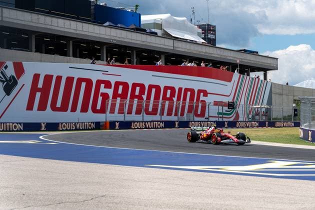 Lewis Hamilton (Scuderia Ferrari HP F1 Team, Großbritannien, 44) im SF-25, HUN, Formel 1 Weltmeisterschaft, Grand Prix von Ungarn, Hungaroring, Trainingstag, Freies Training 1, Saison 2025, 01.08.2025 HUN, Formel 1 Weltmeisterschaft, Grand Prix von Ungarn, Hungaroring, Trainingstag, Freies Training 1, Saison 2025, 01.08.2025 Budapest Copyright: xEibner-Pressefoto MarcelxFischerx EP_MFI