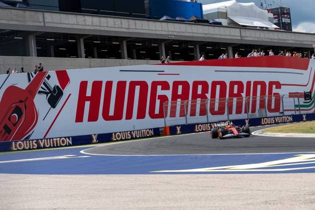 Lewis Hamilton (Scuderia Ferrari HP F1 Team, Großbritannien, 44) im SF-25, HUN, Formel 1 Weltmeisterschaft, Grand Prix von Ungarn, Hungaroring, Trainingstag, Freies Training 1, Saison 2025, 01.08.2025 HUN, Formel 1 Weltmeisterschaft, Grand Prix von Ungarn, Hungaroring, Trainingstag, Freies Training 1, Saison 2025, 01.08.2025 Budapest Copyright: xEibner-Pressefoto MarcelxFischerx EP_MFI