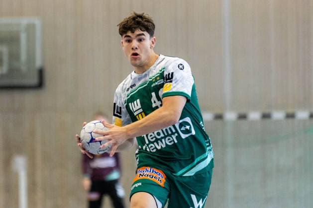 Elias NEWEL (FRISCH AUF! Goeppingen, 40) FRISCH AUF! Goeppingen (FAG) vs. SG Koendringen-Teningen, Handball, Maenner, S-Cup Altensteig 2025, Spielzeit 2025 2026, 01.08.2025 FRISCH AUF! Goeppingen (FAG) vs. SG Koendringen-Teningen, Handball, Maenner, S-Cup Altensteig 2025, Spielzeit 2025 2026, 01.08.2025 Altensteig Copyright: xEibnerxPressefoto OliverxSchmidtx EP_OST