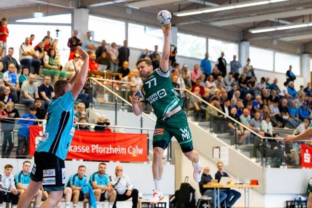 David SCHMIDT (FRISCH AUF! Goeppingen, 77) FRISCH AUF! Goeppingen (FAG) vs. SG Koendringen-Teningen, Handball, Maenner, S-Cup Altensteig 2025, Spielzeit 2025 2026, 01.08.2025 FRISCH AUF! Goeppingen (FAG) vs. SG Koendringen-Teningen, Handball, Maenner, S-Cup Altensteig 2025, Spielzeit 2025 2026, 01.08.2025 Altensteig Copyright: xEibnerxPressefoto OliverxSchmidtx EP_OST