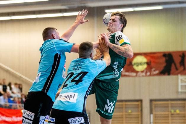 Victor KLOEVE (FRISCH AUF! Goeppingen, 07) FRISCH AUF! Goeppingen (FAG) vs. SG Koendringen-Teningen, Handball, Maenner, S-Cup Altensteig 2025, Spielzeit 2025 2026, 01.08.2025 FRISCH AUF! Goeppingen (FAG) vs. SG Koendringen-Teningen, Handball, Maenner, S-Cup Altensteig 2025, Spielzeit 2025 2026, 01.08.2025 Altensteig Copyright: xEibnerxPressefoto OliverxSchmidtx EP_OST