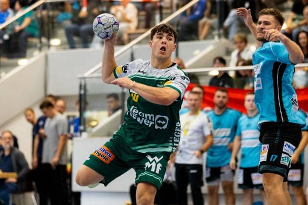 Elias NEWEL (FRISCH AUF! Goeppingen, 40) FRISCH AUF! Goeppingen (FAG) vs. SG Koendringen-Teningen, Handball, Maenner, S-Cup Altensteig 2025, Spielzeit 2025 2026, 01.08.2025 FRISCH AUF! Goeppingen (FAG) vs. SG Koendringen-Teningen, Handball, Maenner, S-Cup Altensteig 2025, Spielzeit 2025 2026, 01.08.2025 Altensteig Copyright: xEibnerxPressefoto OliverxSchmidtx EP_OST