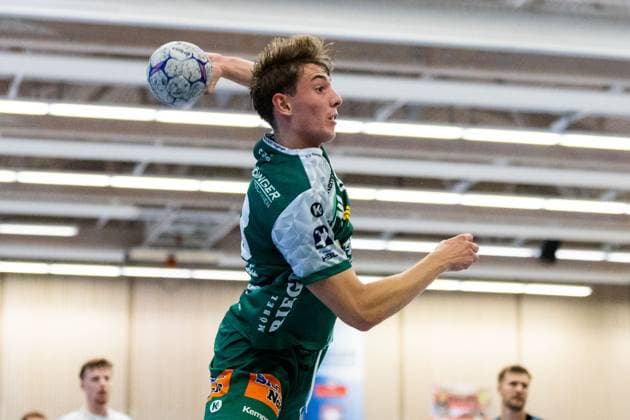 Fynn HOFELE (FRISCH AUF! Goeppingen, 12) FRISCH AUF! Goeppingen (FAG) vs. SG Koendringen-Teningen, Handball, Maenner, S-Cup Altensteig 2025, Spielzeit 2025 2026, 01.08.2025 FRISCH AUF! Goeppingen (FAG) vs. SG Koendringen-Teningen, Handball, Maenner, S-Cup Altensteig 2025, Spielzeit 2025 2026, 01.08.2025 Altensteig Copyright: xEibnerxPressefoto OliverxSchmidtx EP_OST