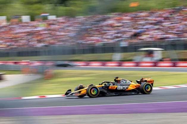 Oscar Piastri (McLaren Formula 1 Team, Australien 81) im MCL39, HUN, Formel 1 Weltmeisterschaft, Grand Prix von Ungarn, Hungaroring, Rennen, Saison 2025, 03.08.2025 HUN, Formel 1 Weltmeisterschaft, Grand Prix von Ungarn, Hungaroring, Rennen, Saison 2025, 03.08.2025 Budapest Copyright: xEibner-Pressefoto MarcelxFischerx EP_MFI