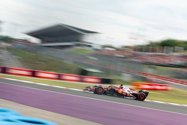 Charles Leclerc (Scuderia Ferrari HP F1 Team, Monaco, 16) im SF-25, HUN, Formel 1 Weltmeisterschaft, Grand Prix von Ungarn, Hungaroring, Rennen, Saison 2025, 03.08.2025 HUN, Formel 1 Weltmeisterschaft, Grand Prix von Ungarn, Hungaroring, Rennen, Saison 2025, 03.08.2025 Budapest Copyright: xEibner-Pressefoto MarcelxFischerx EP_MFI