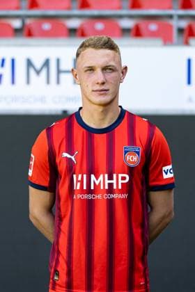 Luka Janes (FC Heidenheim, 36) GER, FC Heidenheim 1846, Fussball, 1. Bundesliga, Portraettermin 2025 2026, 07.08.2025, DFB DFL regulations prohibit any use of photographs as image sequences GER, FC Heidenheim 1846, Fussball, 1. Bundesliga, Portraettermin 2025 2026, 07.08.2025 Heidenheim Copyright: xEibner-Pressefoto RogerxBuerkex EP_RBE
