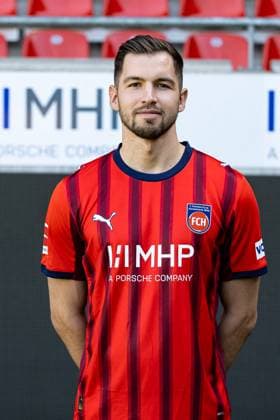 Marvin Pieringer (FC Heidenheim, 18) GER, FC Heidenheim 1846, Fussball, 1. Bundesliga, Portraettermin 2025 2026, 07.08.2025, DFB DFL regulations prohibit any use of photographs as image sequences. GER, FC Heidenheim 1846, Fussball, 1. Bundesliga, Portraettermin 2025 2026, 07.08.2025 Heidenheim Copyright: xEibner-Pressefoto RogerxBuerkex EP_RBE