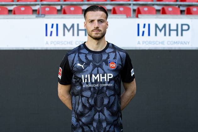 Diant Ramaj (FC Heidenheim, 41) GER, FC Heidenheim 1846, Fussball, 1. Bundesliga, Portraettermin 2025 2026, 07.08.2025, DFB DFL regulations prohibit any use of photographs as image sequences. GER, FC Heidenheim 1846, Fussball, 1. Bundesliga, Portraettermin 2025 2026, 07.08.2025 Heidenheim Copyright: xEibner-Pressefoto RogerxBuerkex EP_RBE