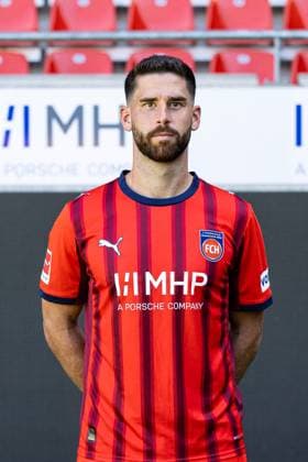 Stefan Schimmer (FC Heidenheim, 09) GER, FC Heidenheim 1846, Fussball, 1. Bundesliga, Portraettermin 2025 2026, 07.08.2025, DFB DFL regulations prohibit any use of photographs as image sequences GER, FC Heidenheim 1846, Fussball, 1. Bundesliga, Portraettermin 2025 2026, 07.08.2025 Heidenheim Copyright: xEibner-Pressefoto RogerxBuerkex EP_RBE