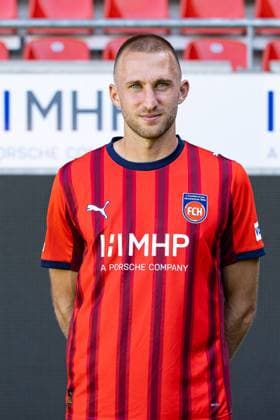 Jonas Foehrenbach (FC Heidenheim, 19) GER, FC Heidenheim 1846, Fussball, 1. Bundesliga, Portraettermin 2025 2026, 07.08.2025, DFB DFL regulations prohibit any use of photographs as image sequences GER, FC Heidenheim 1846, Fussball, 1. Bundesliga, Portraettermin 2025 2026, 07.08.2025 Heidenheim Copyright: xEibner-Pressefoto RogerxBuerkex EP_RBE