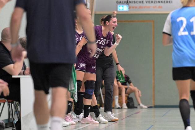 Gabriela Bitolo (TusSies Metzingen, 20) TusSies Metzingen vs. Union Neckarsulm, Handball, Alsco HBF, Testspiel, Saison 2025 2026, 15.08.2025 TusSies Metzingen vs. Sport-Union Neckarsulm, Handball, Alsco HBF, Testspiel, Saison 2025 2026, 15.08.2025 Metzingen Copyright: xEibner-Pressefoto TobiasxBaurx EP_TBR