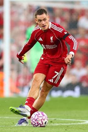 Florian Wirtz of Liverpool Liverpool v AFC Bournemouth, Premier League, Football, Anfield, Liverpool, UK - 15 Aug 2025Liverpool Anfield United Kingdom EDITORIAL USE ONLY No use with unauthorised audio, video, data, fixture lists, club league logos or live services. Online in-match use limited to 120 images, no video emulation. No use in betting, games or single club league player publications. Copyright: xPaulxCurrie Shutterstockx 15438038dt