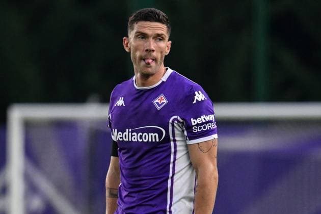 ACF Fiorentina s defender Robin Gosens during ACF Fiorentina vs Japan University FA, Friendly football match in Bagno a Ripoli (FI), Italy, August 14 2025 Copyright: xLisaxGuglielmi IPAxSportx xipa-agency.netx xx IPA_62507299 IPA_Agency_IPA62507299