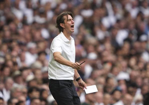 Tottenham Hotspur manager Thomas Frank Tottenham Hotspur v Burnley, Premier League, Football, Tottenham Hotspur Stadium, London, UK - 16 Aug 2025London Tottenham Hotspur Stadium United Kingdom EDITORIAL USE ONLY No use with unauthorised audio, video, data, fixture lists, club league logos or live services. Online in-match use limited to 120 images, no video emulation. No use in betting, games or single club league player publications. Copyright: xJedxLeicester Shutterstockx 15439670i