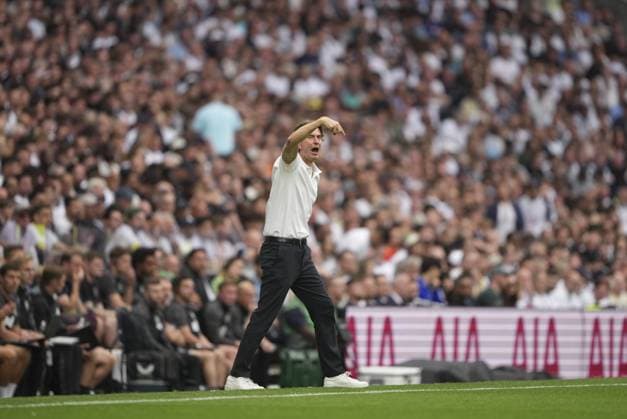 Tottenham Hotspur manager Thomas Frank Tottenham Hotspur v Burnley, Premier League, Football, Tottenham Hotspur Stadium, London, UK - 16 Aug 2025London Tottenham Hotspur Stadium United Kingdom EDITORIAL USE ONLY No use with unauthorised audio, video, data, fixture lists, club league logos or live services. Online in-match use limited to 120 images, no video emulation. No use in betting, games or single club league player publications. Copyright: xJedxLeicester Shutterstockx 15439670bn