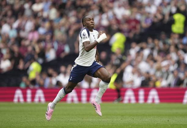 Mathys Tel of Tottenham Hotspur Tottenham Hotspur v Burnley, Premier League, Football, Tottenham Hotspur Stadium, London, UK - 16 Aug 2025London Tottenham Hotspur Stadium United Kingdom EDITORIAL USE ONLY No use with unauthorised audio, video, data, fixture lists, club league logos or live services. Online in-match use limited to 120 images, no video emulation. No use in betting, games or single club league player publications. Copyright: xJedxLeicester Shutterstockx 15439670au
