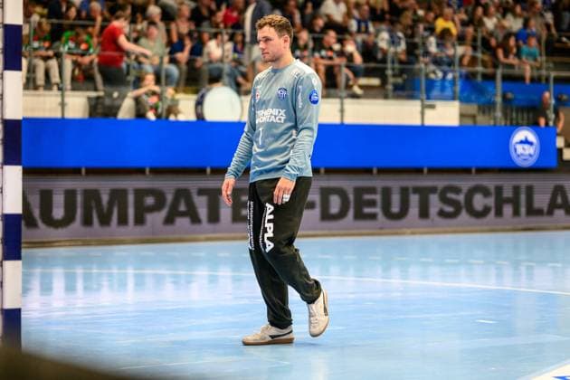 Constantin, Moestl (TW, TBV Lemgo Lippe, 1) GER, Thueringen, ThSV Eisenach gegen TBV Lemgo Lippe, Wartburg Cup Eisenach 2025, Handball, Saison 2025 2026, Sonntag, 17.08.2025 GER, Thueringen, ThSV Eisenach gegen TBV Lemgo Lippe, Wartburg Cup Eisenach 2025, Handball, Saison 2025 2026, Sonntag, 17.08.2025 Eisenach Copyright: xEibner-Pressefoto MartinxHerbstx EP_MHT