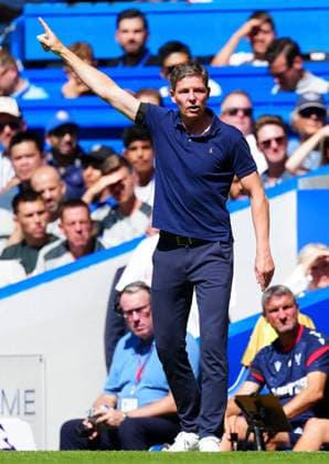 Crystal Palace Manager Oliver Glasner Chelsea v Crystal Palace, Premier League, Football, Stamford Bridge, London, UK - 17 Aug 2025London Stamford Bridge United Kingdom EDITORIAL USE ONLY No use with unauthorised audio, video, data, fixture lists, club league logos or live services. Online in-match use limited to 120 images, no video emulation. No use in betting, games or single club league player publications. Copyright: xJavierxGarcia Shutterstockx 15439698es