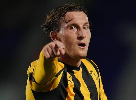 Ruari Paton of Port Vale Birmingham City v Port Vale, EFL Carabao Cup, Second Round, Football, St. Andrew s @ Knighthead Park, Birmingham, UK - 26 Aug 2025Birmingham St. Andrew s @ Knighthead Park United Kingdom EDITORIAL USE ONLY No use with unauthorised audio, video, data, fixture lists, club league logos or live services. Online in-match use limited to 120 images, no video emulation. No use in betting, games or single club league player publications. Copyright: xJoexToth Shutterstockx 15455831bd
