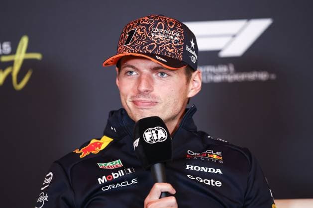 F1 - DUTCH GRAND PRIX 2025 VERSTAPPEN Max (ned), Red Bull Racing RB21, portrait press conference, PK, Pressekonferenz during the 2025 Formula 1 Heineken Dutch Grand Prix, 15th round of the 2025 FIA Formula One World Championship, WM, Weltmeisterschaft from August 29 to 31, 2025 on the Zandvoort Circuit, in Zandvoort, Netherlands - ZandvoortNetherlands Copyright: xEricxAlonsox