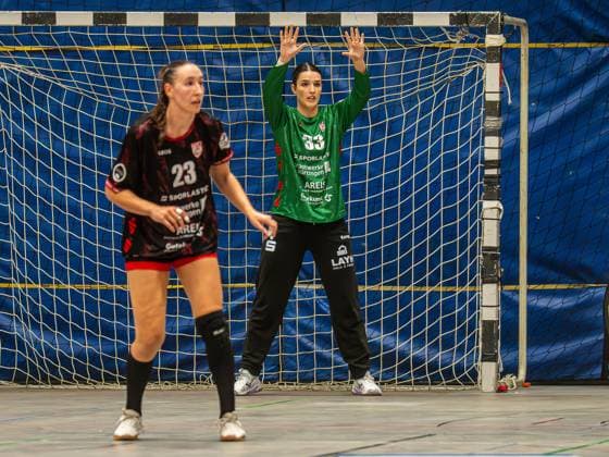 Sophie Leenen (TG Nuertingen, 33), TG Nuertingen vs. 1. FSV Mainz 05, Handball, 2. Bundesliga, Spielzeit 2025 2026, 30.08.2025 TG Nuertingen vs. 1. FSV Mainz 05, Handball, 2. Bundesliga, Spielzeit 2025 2026, 30.08.2025 Nuertingen Copyright: xMichaelxSchmidt Eibner-Pressefotx EP_MST