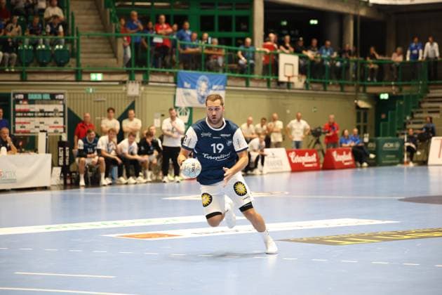v.l. Tomas Babak (Bergischer HC 19) Bergischer HC 06 vs. HC Erlangen, 2. Spieltag, Handball, DAIKIN HBL, Spielzeit 2025 2026, 03.09.2025 Bergischer HC 06 vs. HC Erlangen, 2. Spieltag, Handball, DAIKIN HBL, Spielzeit 2025 2026, 03.09.2025 Wuppertal Copyright: xEibner-Pressefoto ThomasxStoeckerx EP_TSR