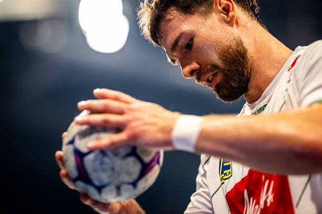 1. Handball-Bundesliga, DAIKIN HBL, Rhein-Neckar Löwen - GWD Minden; 03.09.2025 Max Staar (27; TSV GWD Minden) in der SAP-Arena in Mannheim. Freisteller, Porträt, Einzelbild, Einzelfoto. 1. Handball-Bundesliga, Rhein-Neckar Löwen – GWD Minden, Mannheim, SAP Arena, 03.09.2025 1. Handball-Bundesliga, Rhein-Neckar Löwen – GWD Minden, Mannheim, SAP Arena, 03.09.2025 Copyright: xBEAUTIFULxSPORTS Gelhardtx