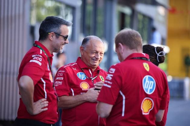 Frederic Vasseur (Teamchef, Scuderia Ferrari HP) ,ITA, Formel 1 Weltmeisterschaft, Italian Grand Prix, Monza, Autodromo Nazionale Monza, Media Day, 04.09.2025 ITA, Formel 1 Weltmeisterschaft, Italian Grand Prix, Monza, Autodromo Monza, Media Day, 04.09.2025 Monza Copyright: xEibner-Pressefoto AnnikaxGrafx EP_AGF