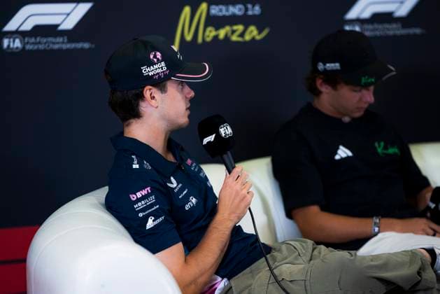 Formula 1 Pirelli Gran Premio d’Italia 2025 Dan Schiumarini OVERTAKE MAXPPP - Monza 04 09 2025 43 COLAPINTO Franco (arg), Alpine F1 Team, portrait conference de presse, press conference, PK, Pressekonferenz at the Formula 1 Pirelli Gran Premio d’Italia 2025, the 16th round of the 2025 FIA Formula 1 World Championship, WM, Weltmeisterschaft at Autodromo Nazionale Monza in Monza, Italy, from 04 to 07 September 2025 Monza Italy Copyright: xOVERTAKE MAXPPPxDanxSchiumarinix OVT202509048003 OVT202509048003